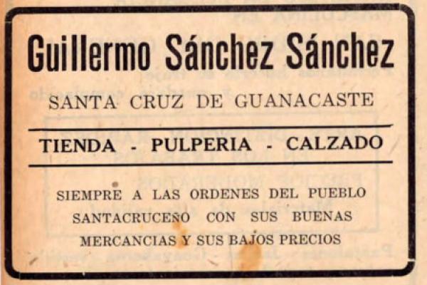 5. Guillermo Sánchez Sánchez - Tienda, pulpería, calzado