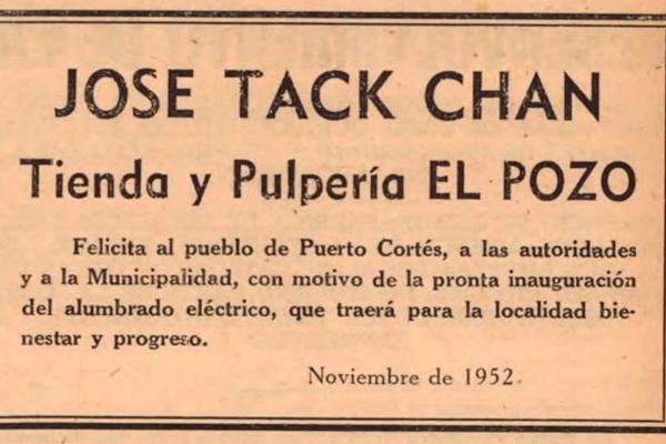 5. Jose Tack Chan- Tienda y pulpería EL POZO