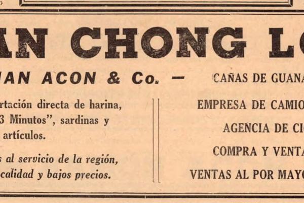 6. MAN CHONG LOY JUAN ACÓN & Co. - Almacenistas, empresa de camiones de carga